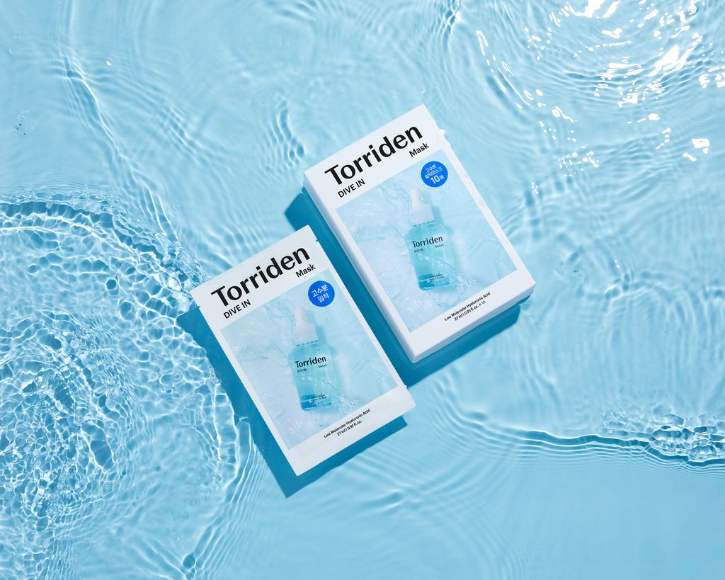 TORRIDEN DIVE-IN-Masque Hydratant Intense aux Acides Hyaluroniques Bas Poids Moléculaire