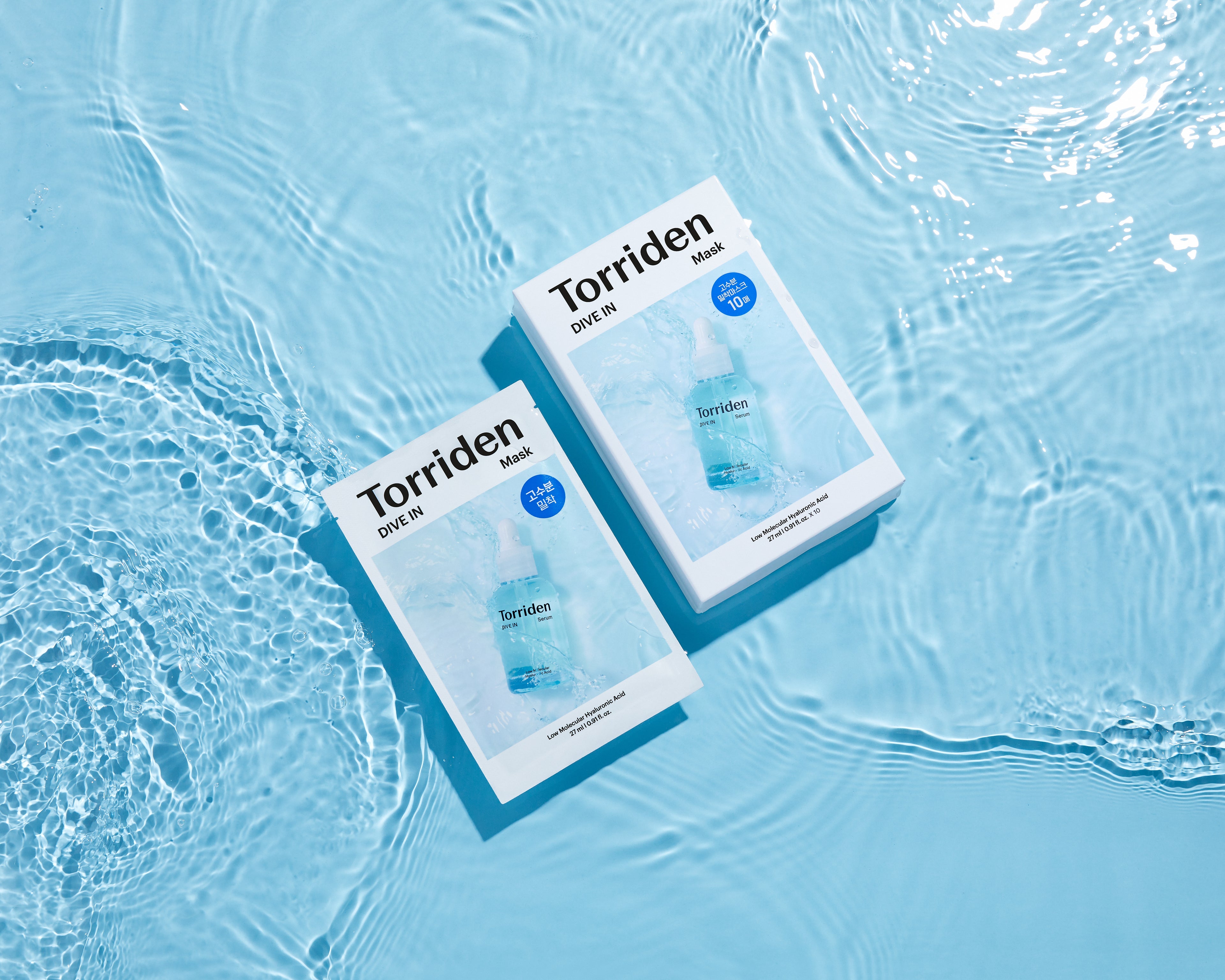 TORRIDEN DIVE-IN-Masque Hydratant Intense aux Acides Hyaluroniques Bas Poids Moléculaire