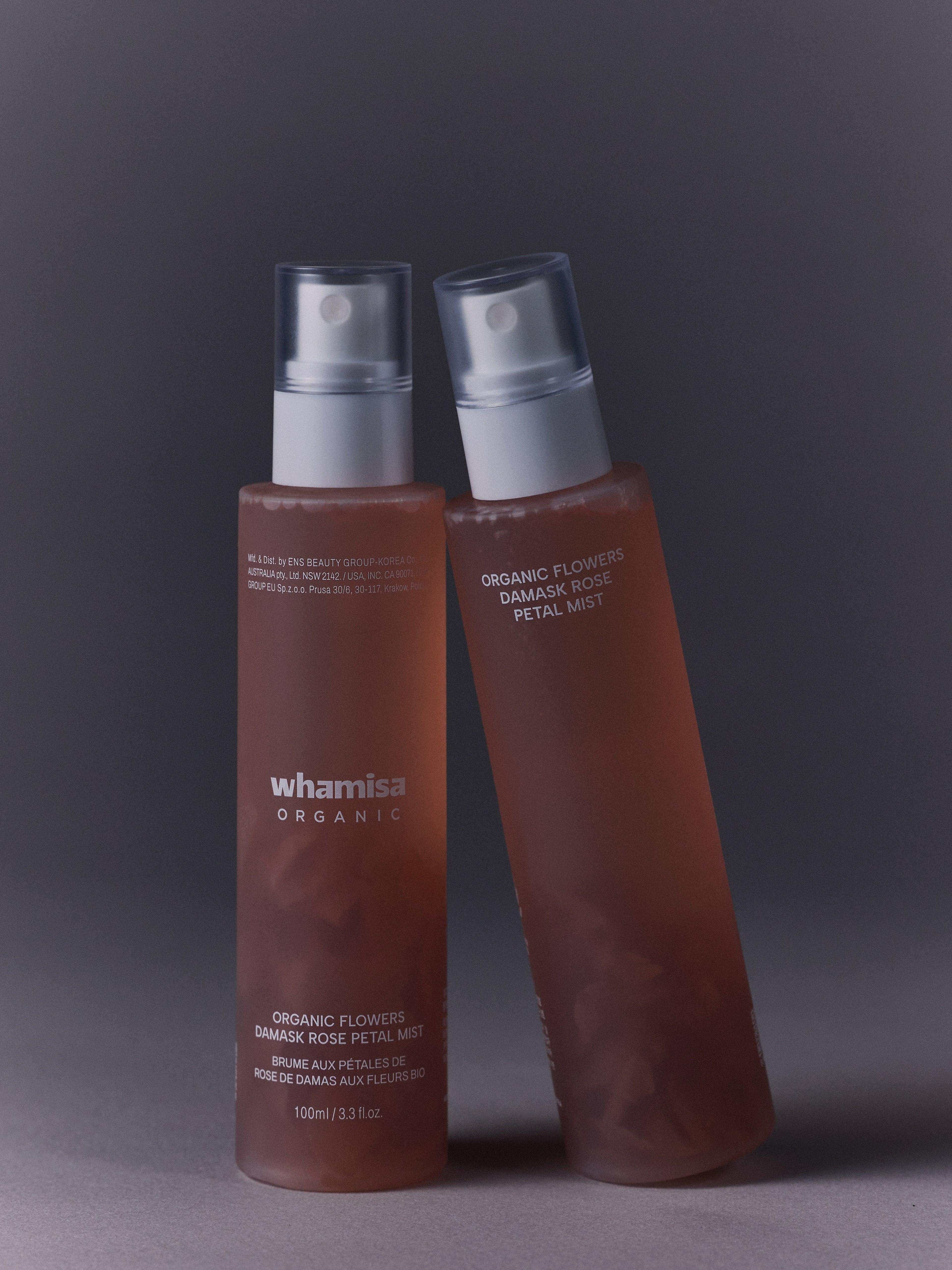 WHAMISA - Brume hydratante aux pétales de rose de Damas